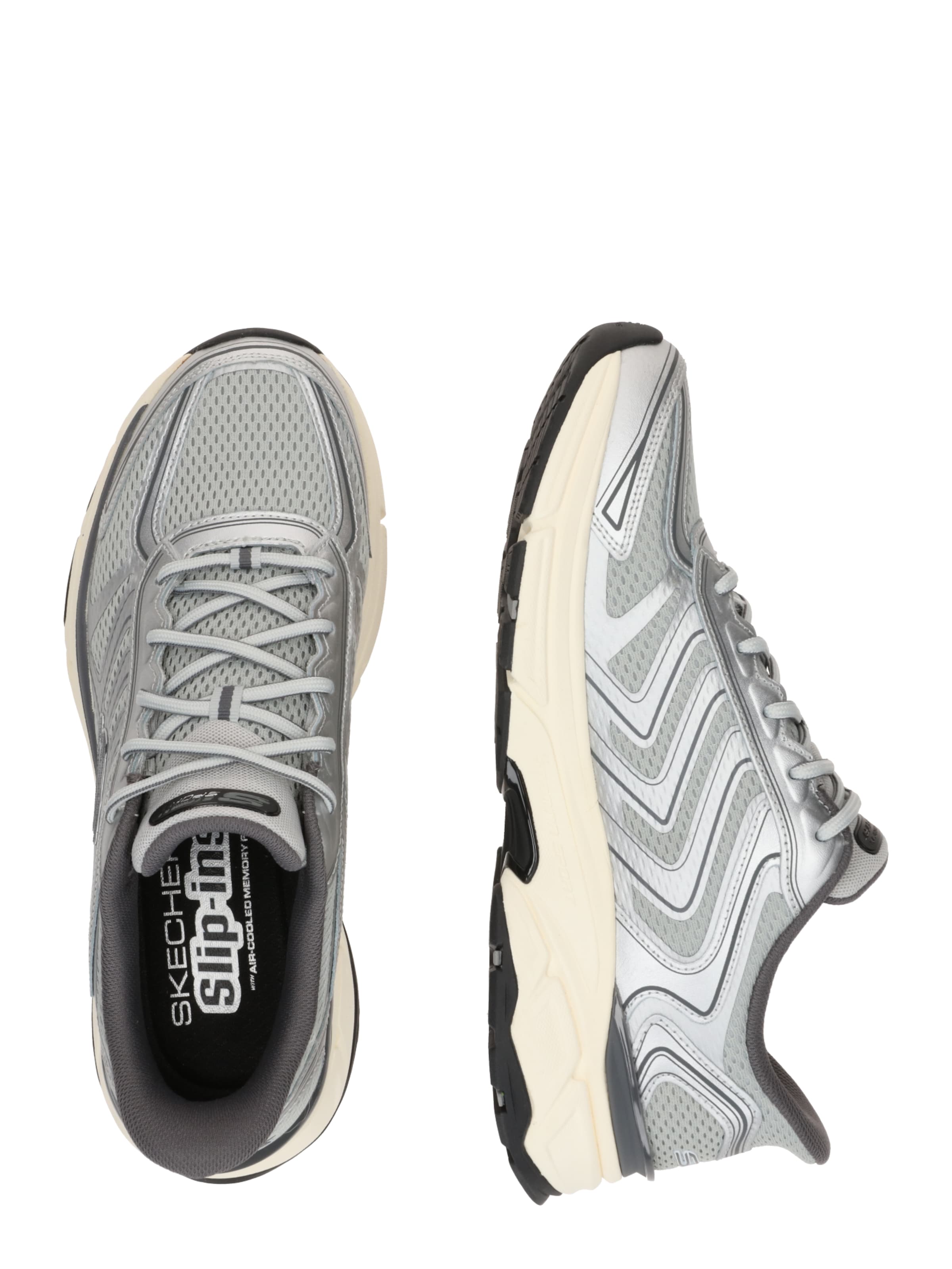 Chaussure de sport 'STAMINA SPORT' SKECHERS en argent