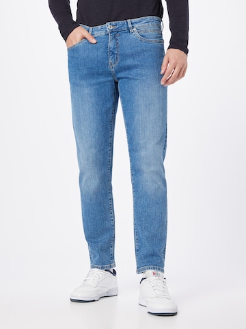 !Solid רגיל ג'ינס 'Dunley' בכחול: מלפנים