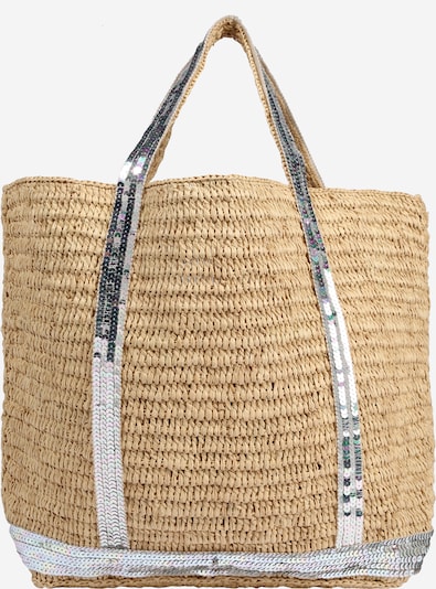 Vanessa Bruno Shopper 'CABAS' in beige / silbergrau, Produktansicht