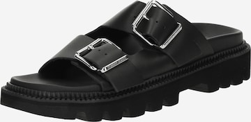 Tommy Jeans Klapki w kolorze czarny: przód