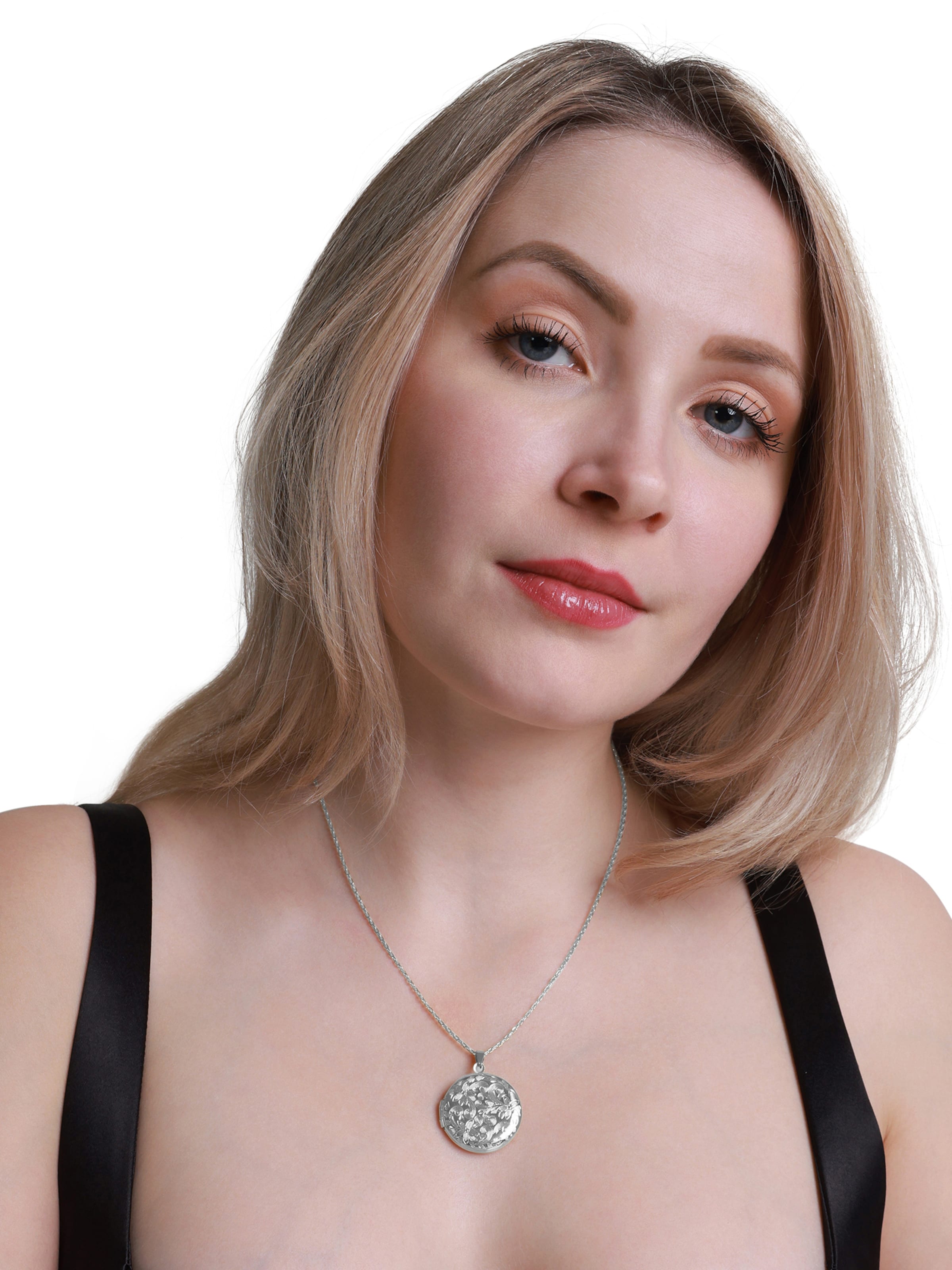 Heideman Necklace 'Christa' in Silver: front