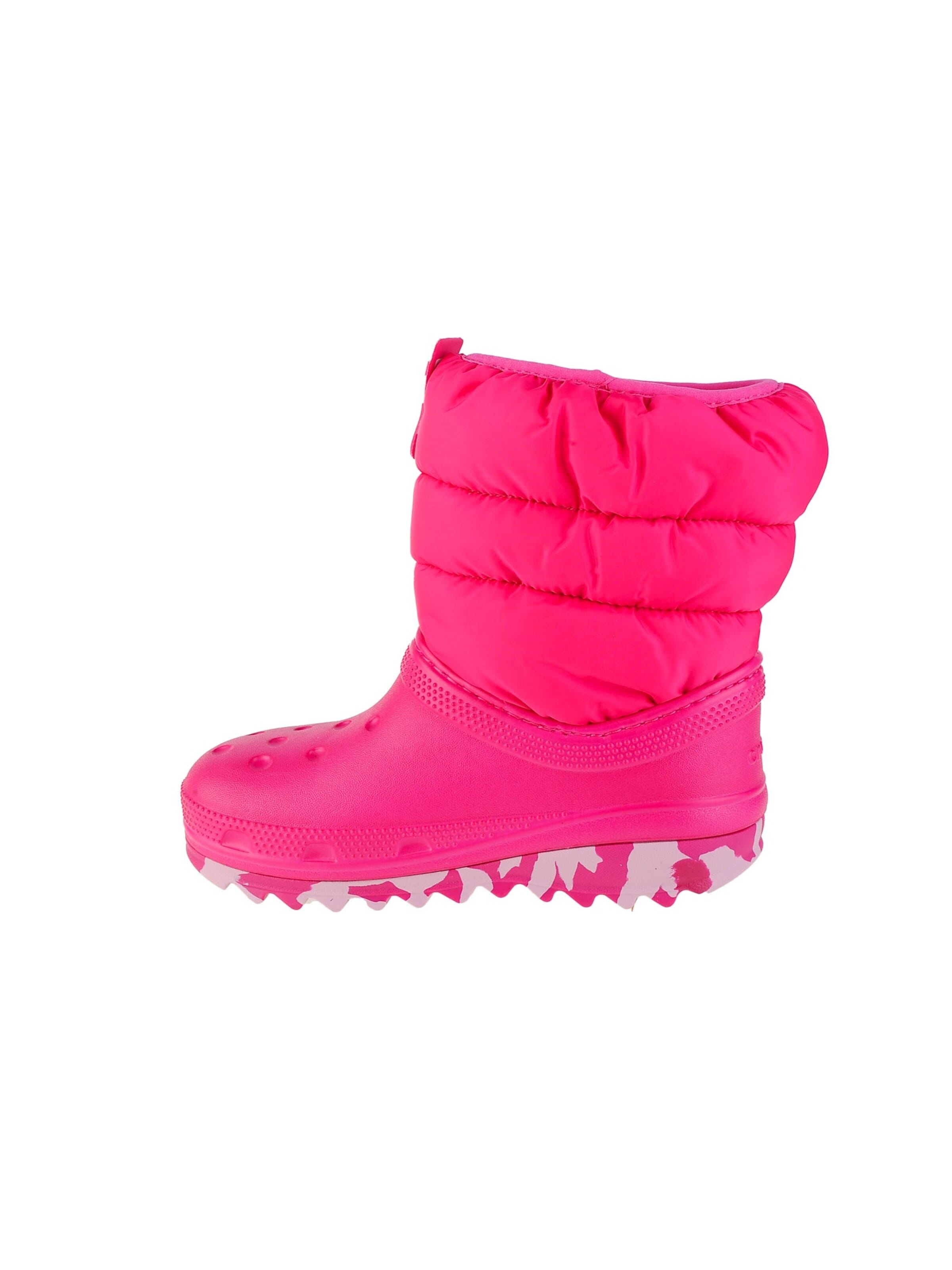 Crocs Laarzen 'Crocs Classic Neo Puff Boot Kids' in Roze