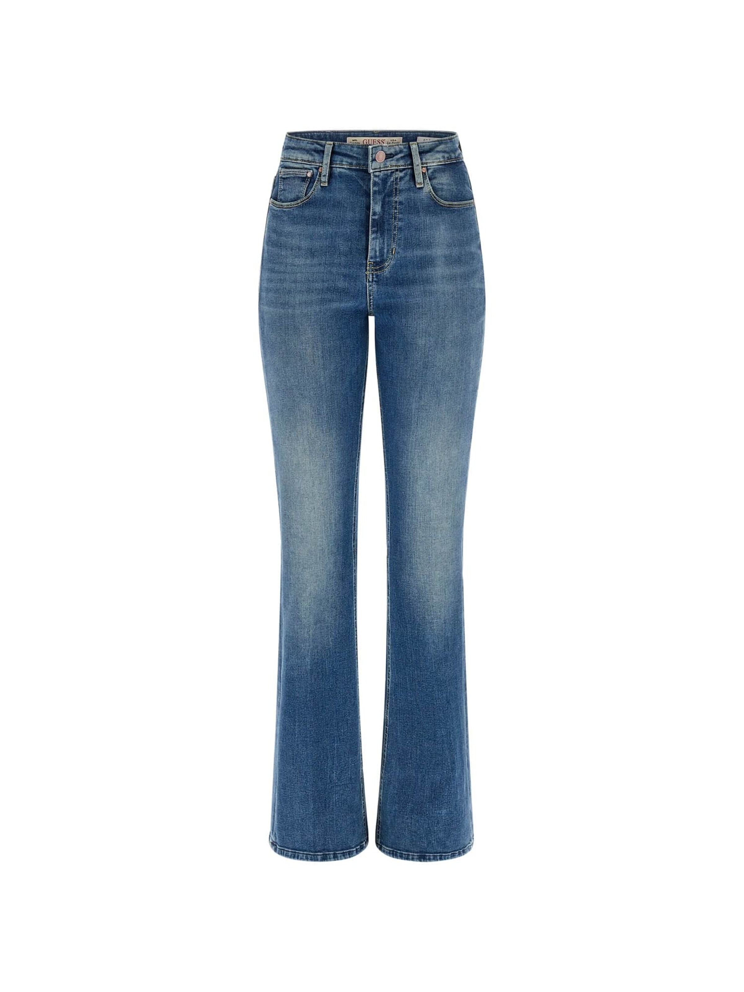 GUESS Flared Jeans in Blau: Vorderseite