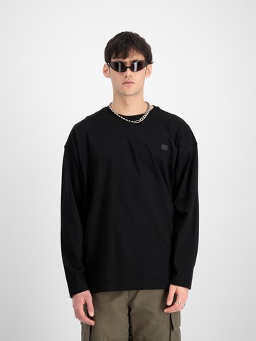 ALPHA INDUSTRIES Bluser & t-shirts 'Essentials' i sort: forside