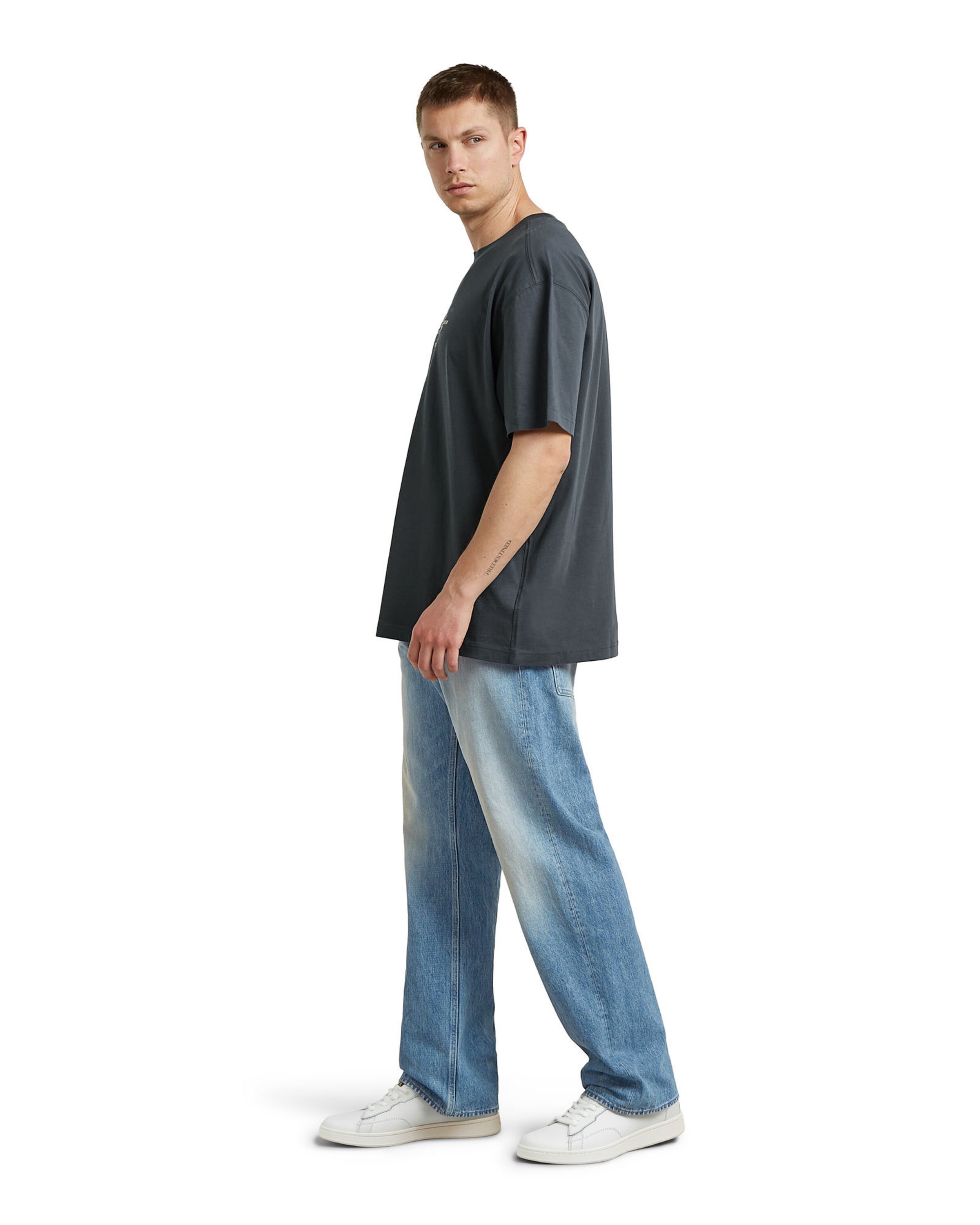 T-Shirt G-STAR en bleu : devant