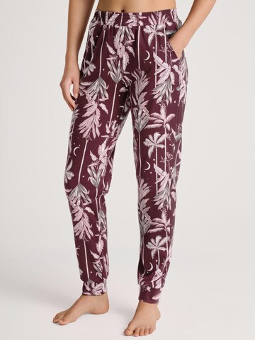 CALIDA Pyjamabroek 'Favourites Ground' in Rood