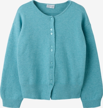 NAME IT Knit Cardigan 'NKFLEMINA' in Blue: front