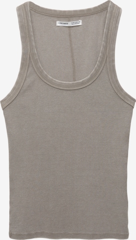 Pull&Bear Toppi värissä ruskea: etupuoli