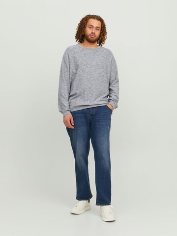 Jack & Jones Plus Sweater in Grey