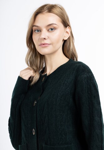 Cardigan 'Zitha' DreiMaster Vintage en vert