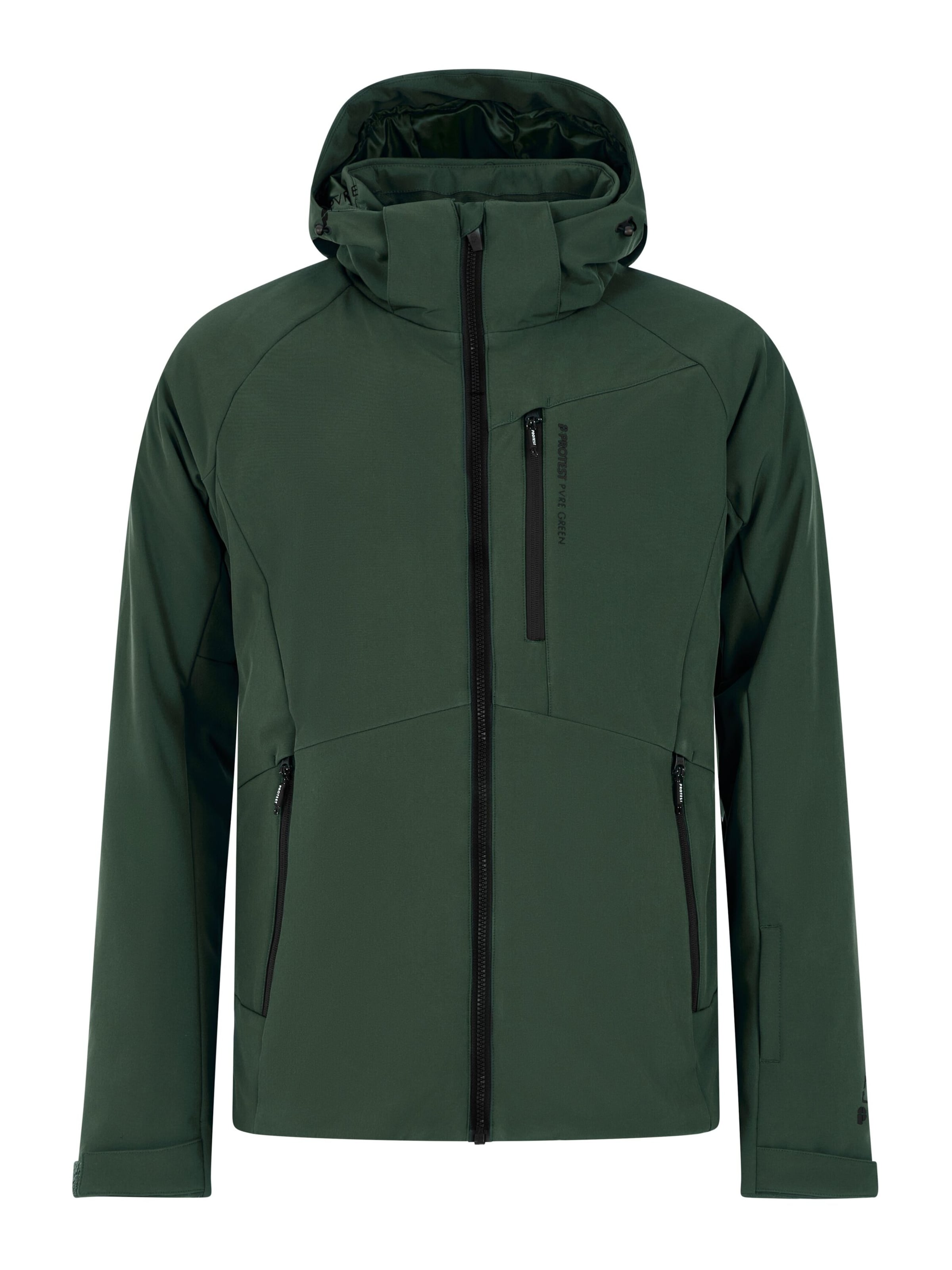 PROTEST Sportjacke 'PRTAkas' in Grün: Vorderseite