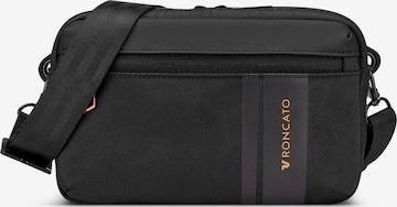 Roncato Umhängetasche 'Metropolitan' in Schwarz: Vorderseite