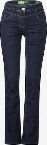 CECIL Boot cut Jeans in Blue: front