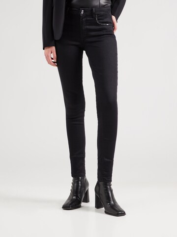 Liu Jo - Skinny Vaquero en negro: frente