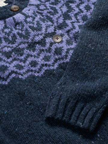 Seasalt Cornwall Gebreid vest 'Port Kinnis' in Blauw