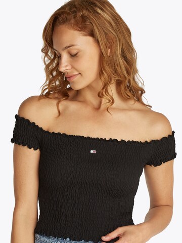Tommy Jeans Top in Schwarz