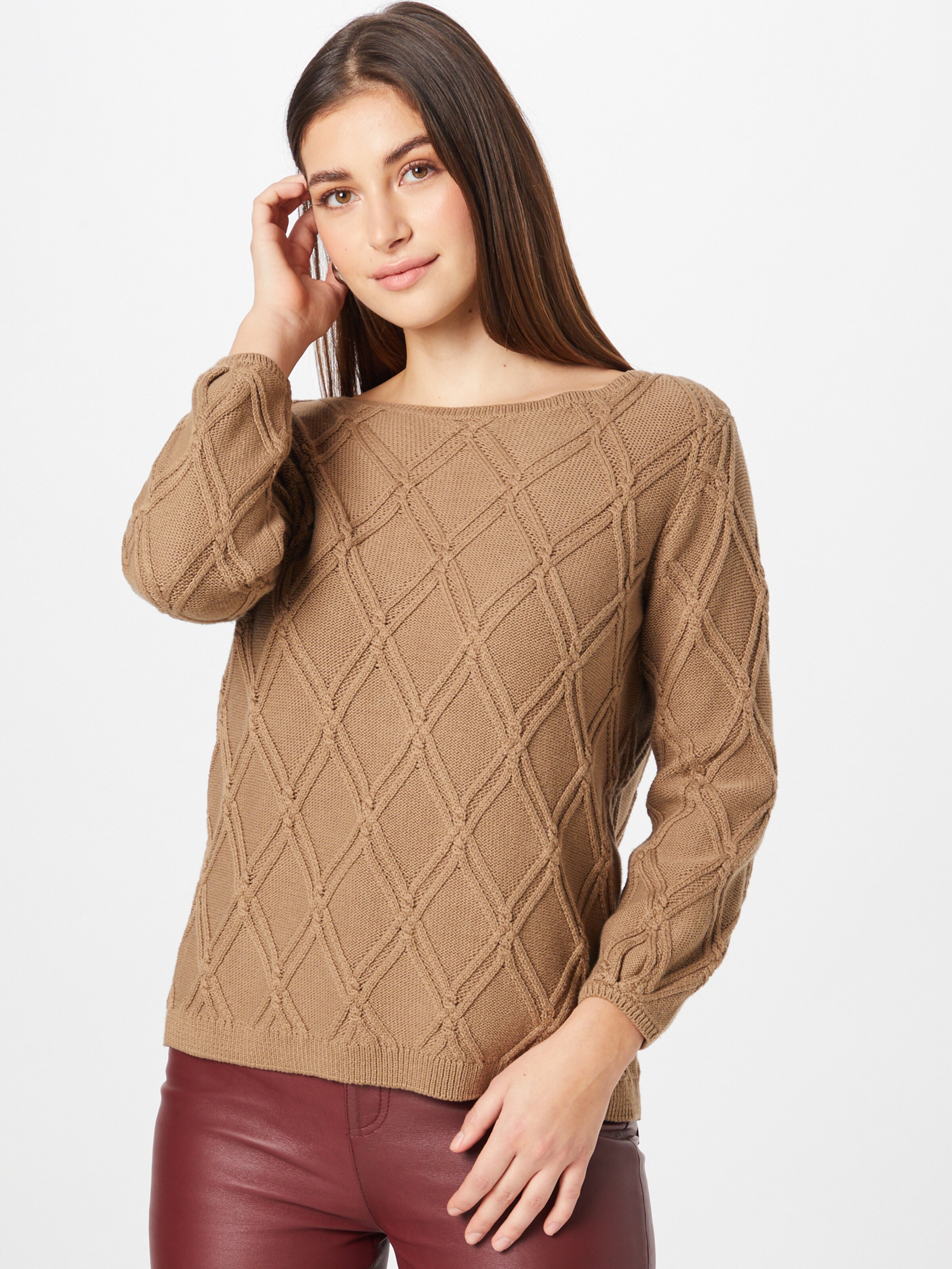 Frauen Pullover & Strick TOM TAILOR Pullover in Braun - EM52823 Frauen Pullover & Strick TOM TAILOR Pullover in Braun - EM52823