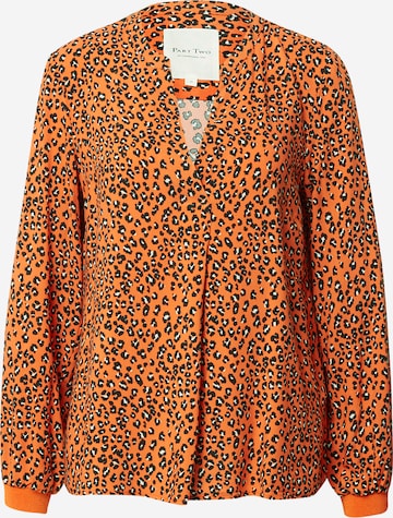 Part Two Bluse 'Tonnie' i oransje: forside