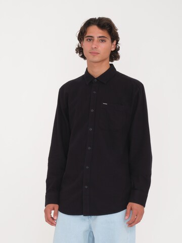 Volcom Regular fit Overhemd 'Caden' in Zwart: voorkant