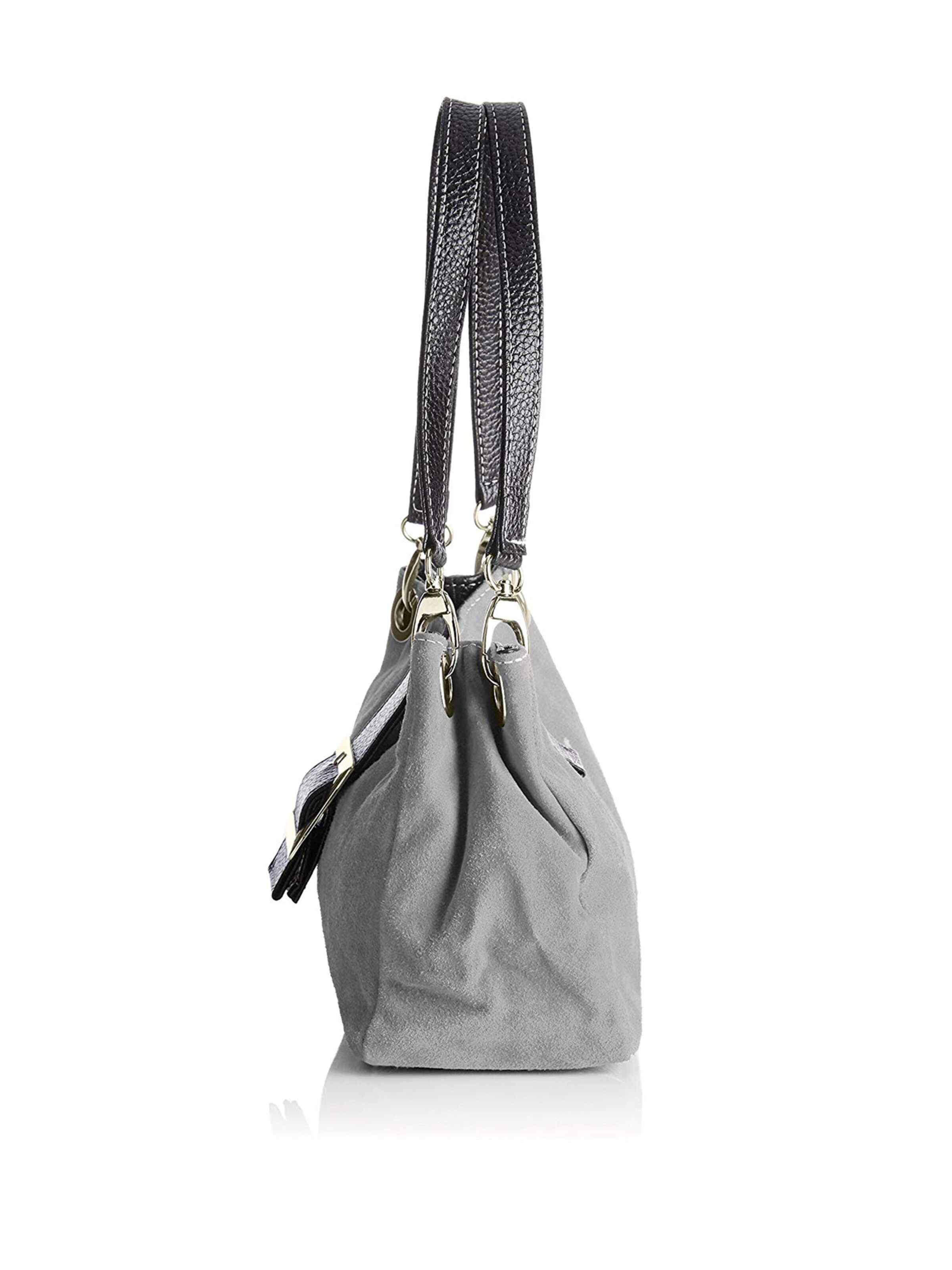 CHICCA BORSE Handtasche in Grau