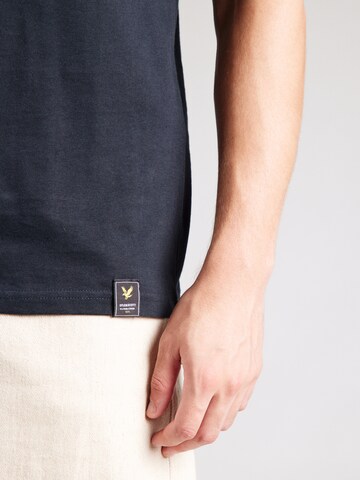 Lyle & Scott Футболка 'Clamp' в Синий