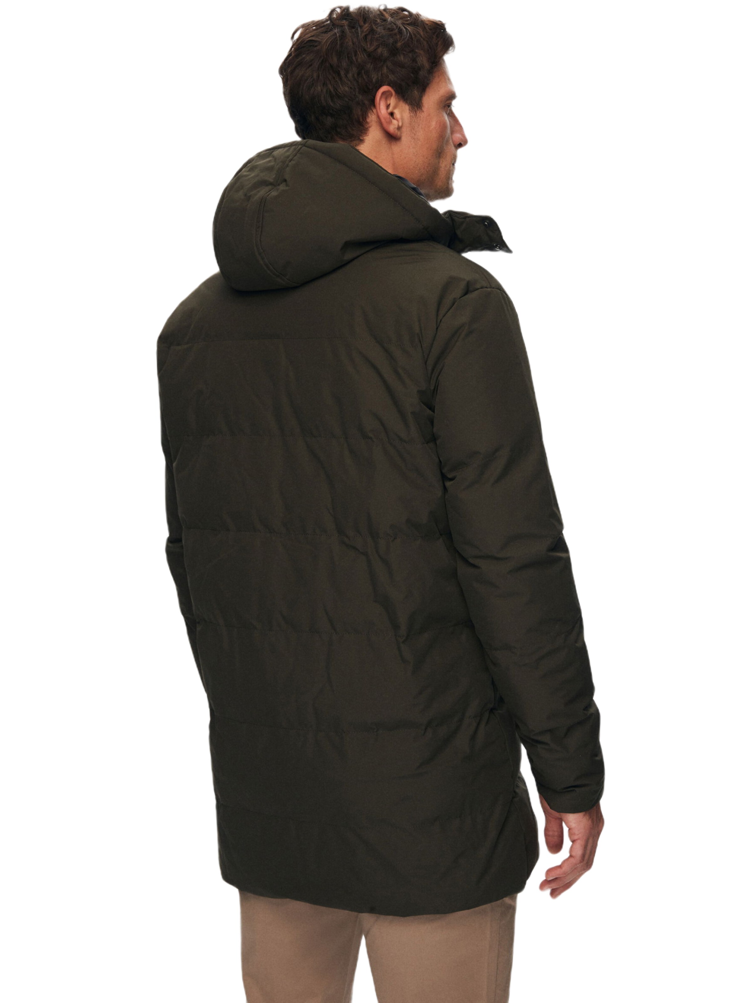 D’S Damat Winterjas in Groen