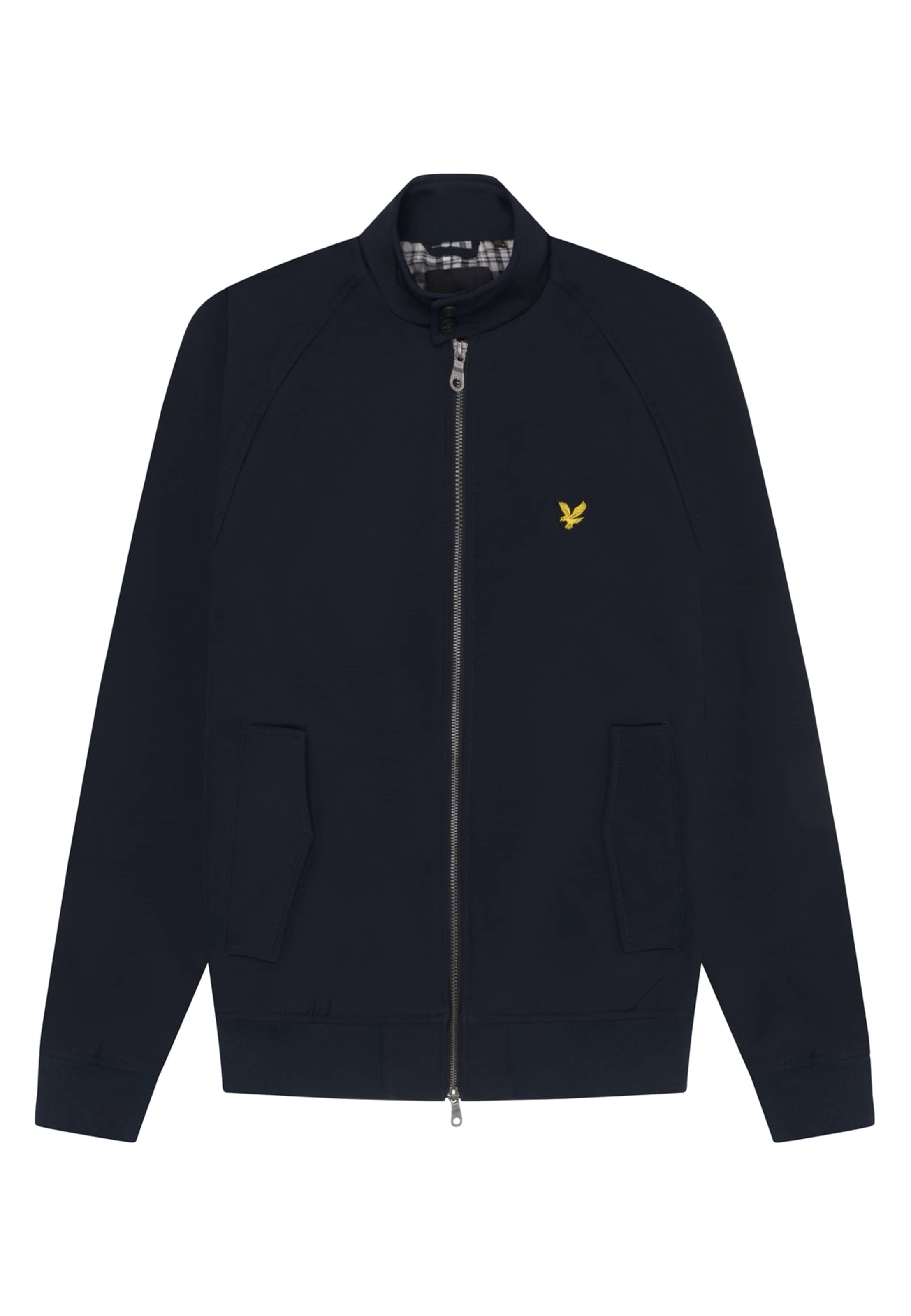 Lyle & Scott Between-Season Jacket 'Harrington' in Black: front