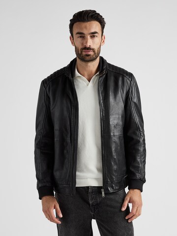 JCC Between-season jacket in Black: front