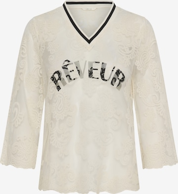 smėlio Cream Palaidinė 'Mira': priekis