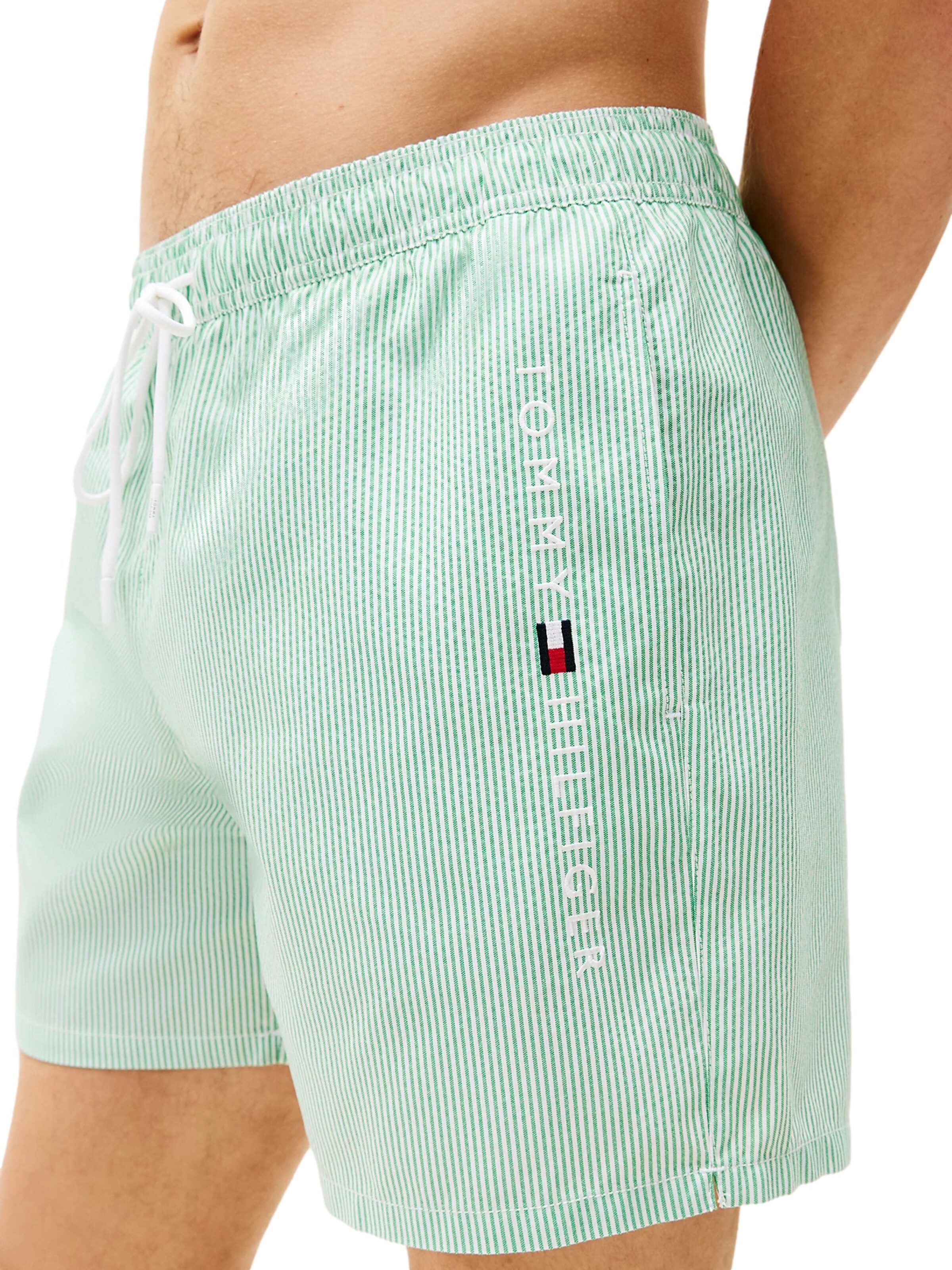 Pantaloncini da bagno di TOMMY HILFIGER in verde