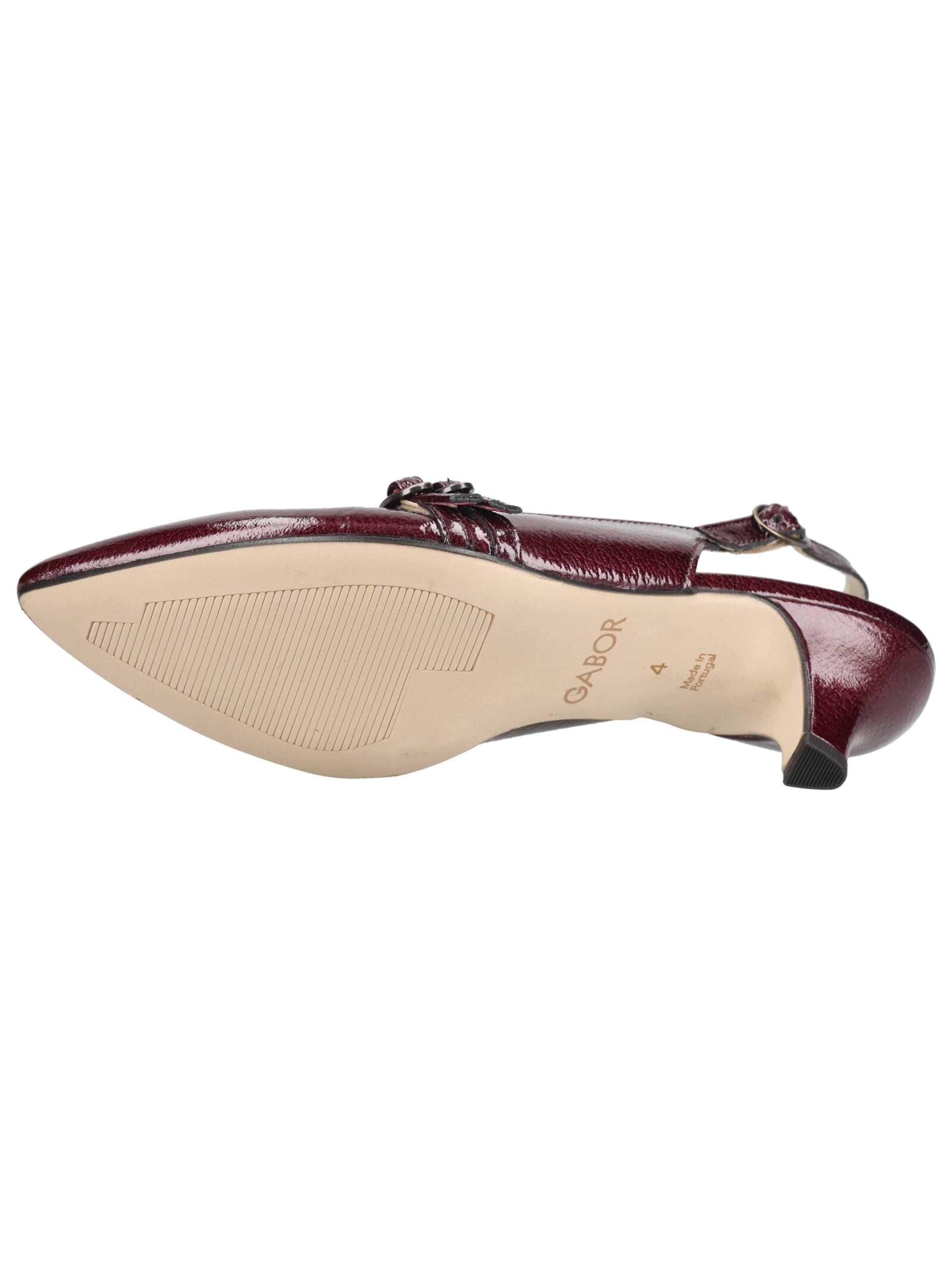 GABOR Slingpumps in Rood
