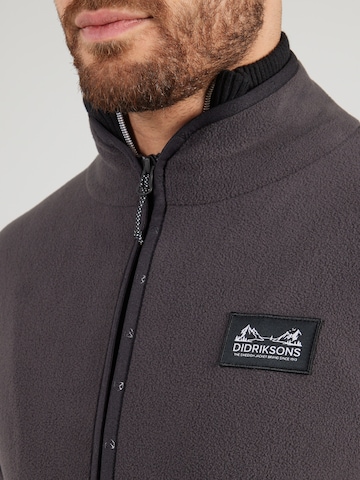 Didriksons Funktsionaalne fliisjakk, värv hall