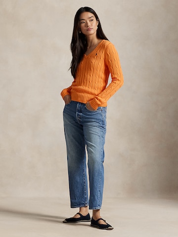 Polo Ralph Lauren Pulover | oranžna barva