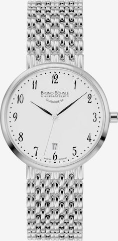 Bruno Söhnle Analog Watch in Silver: front