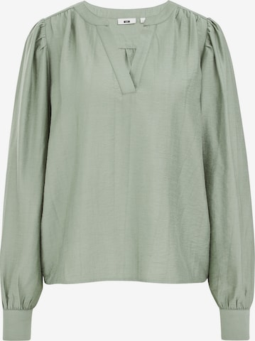 WE Fashion Pusero värissä vihreä: etupuoli