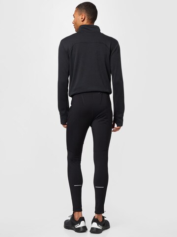 ASICS Skinny Workout Pants 'Windblock' in Black