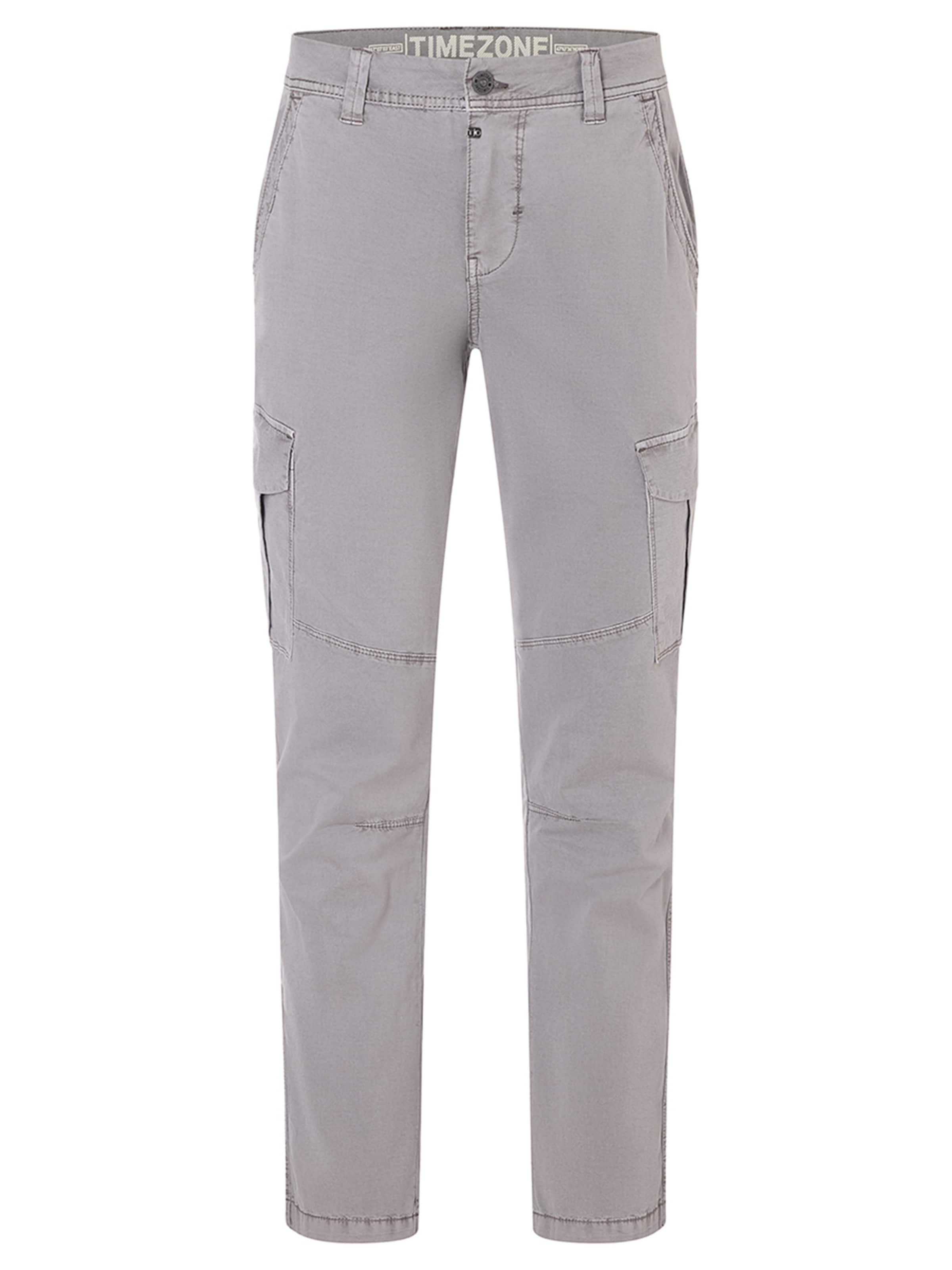 TIMEZONE Stretchjeans 'Niklas TZ' in Grau: Vorderseite