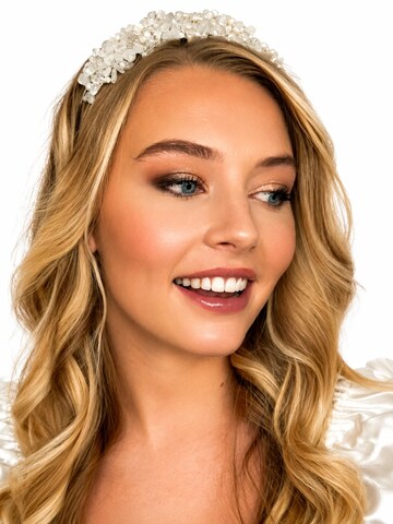 Ornement pour cheveux 'Selena Tiara Silver' Sally Jane Bridal en argent
