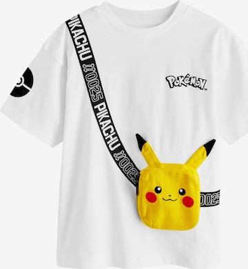 Next Футболка 'Pokemon' в Белый: спереди