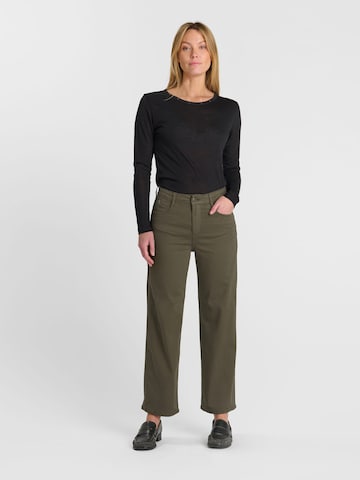 Wide Leg Jean 'PULPHI24' Le Temps Des Cerises en vert