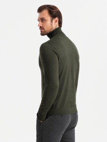 Pull-over 'OM-SWTN-0127' Ombre en vert