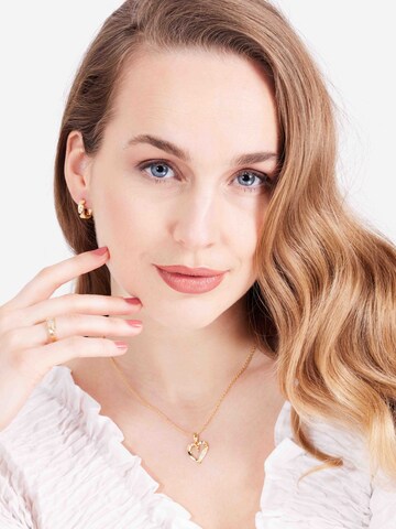 Lucardi Ring in Gold: front
