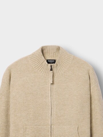 Burocs Knit Cardigan in Beige