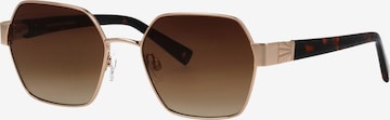 BRENDEL eyewear Sonnenbrille in Gold: Vorderseite