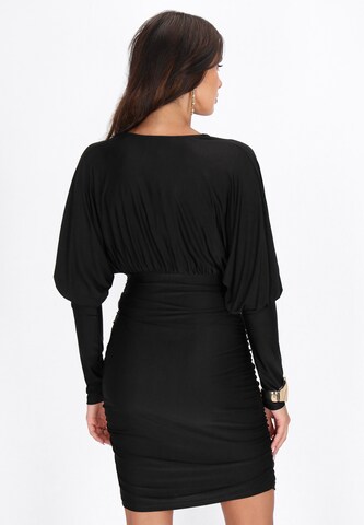 Robe de cocktail faina en noir