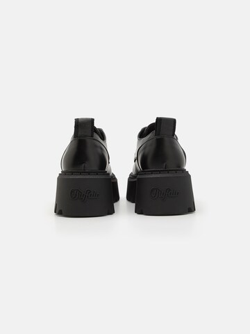BUFFALO - Sapato com atacadores 'ASPEN' em preto