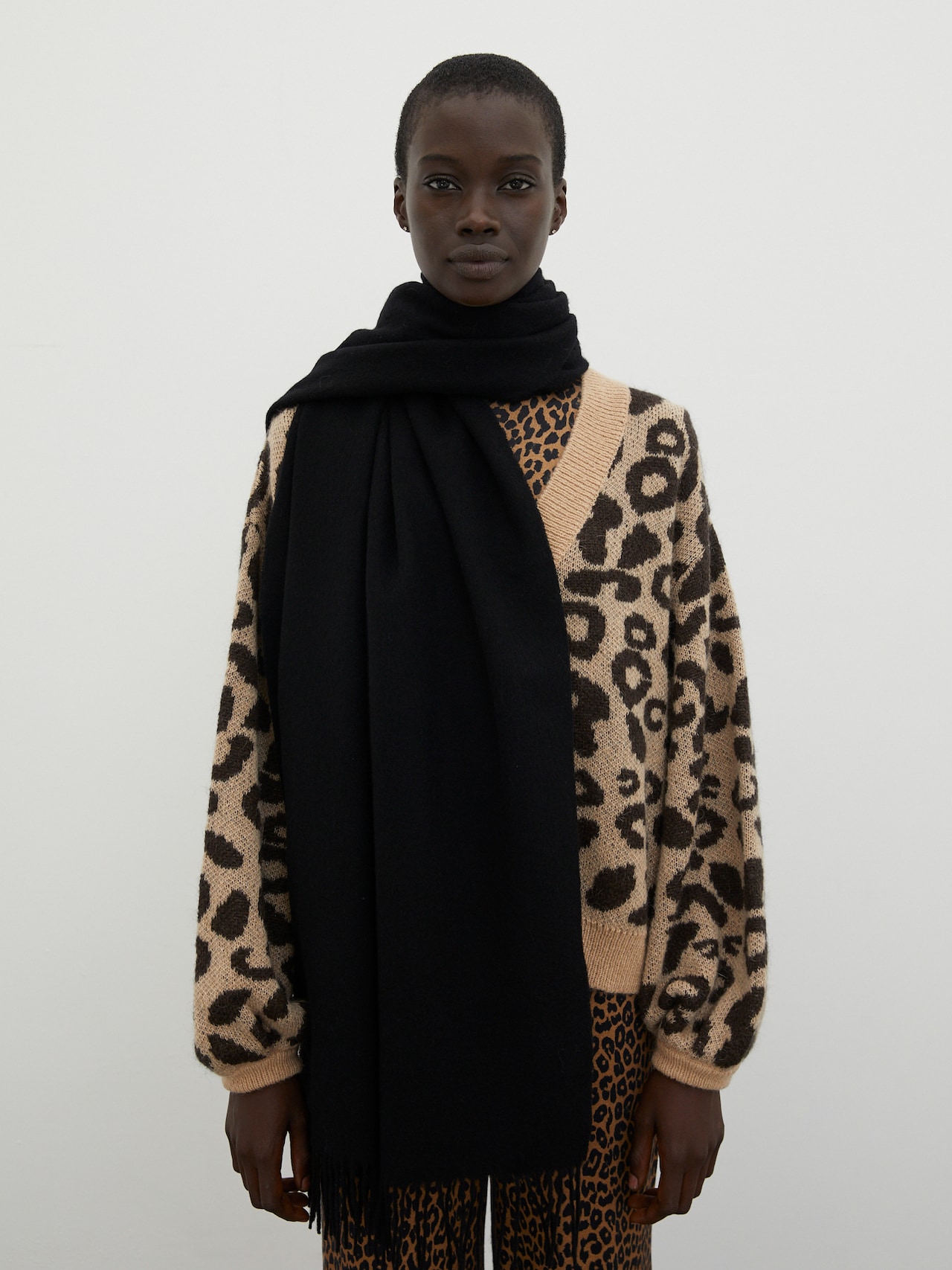 EDITED Sciarpa 'Esma' nero