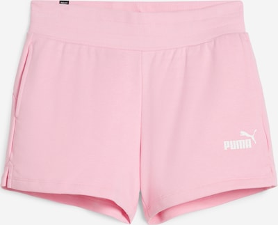 PUMA Calças de desporto 'ESS 4' em cor-de-rosa / branco, Vista do produto