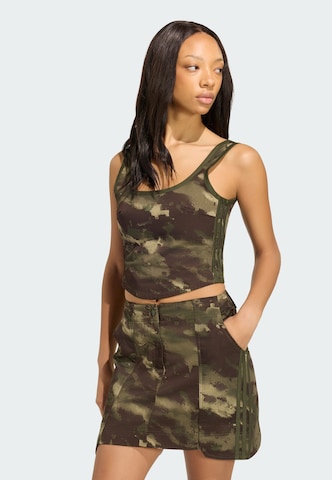 ADIDAS ORIGINALS Top in Groen: voorkant
