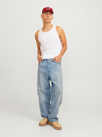 JACK & JONES Luźne Jeansy 'JJIAlex JJOriginal' w kolorze niebieski